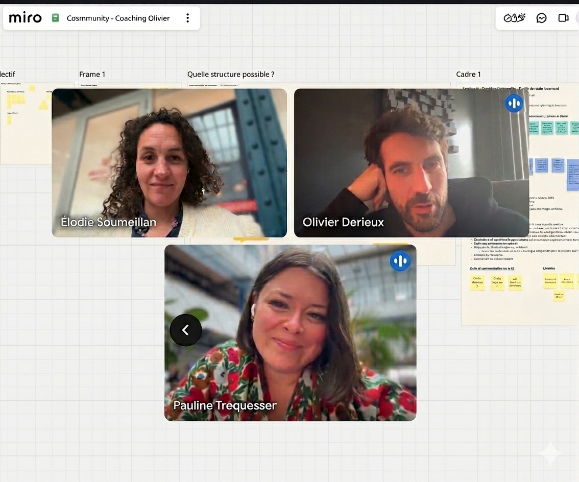 Séance de coaching collectif — Cosmmunity